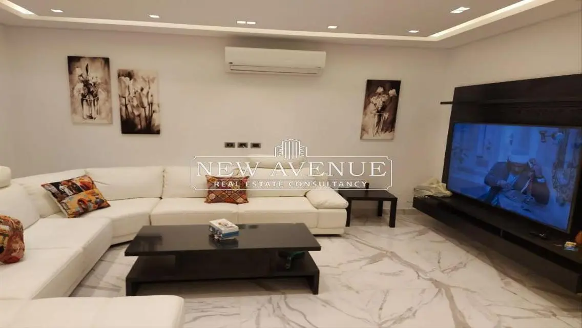 villa 1st row golf fully finished and furnished