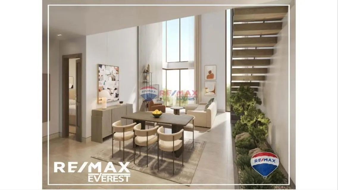 ريسيل Loft ارضي بحديقة تشطيب كامل في كمبوند سولانا