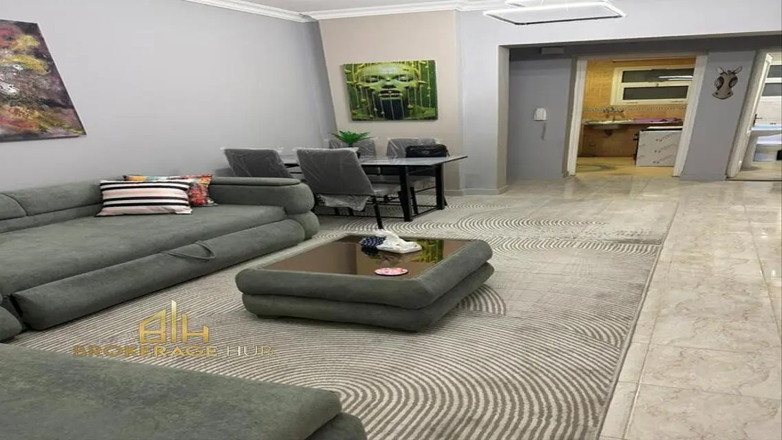 An apartment for rent in a location Al Rehab,