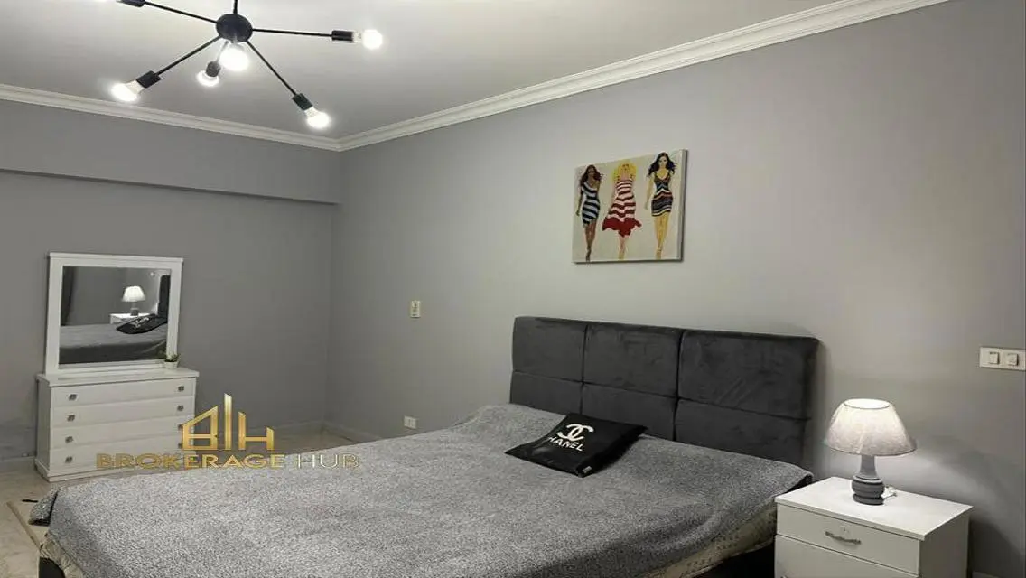 An apartment for rent in a location Al Rehab,
