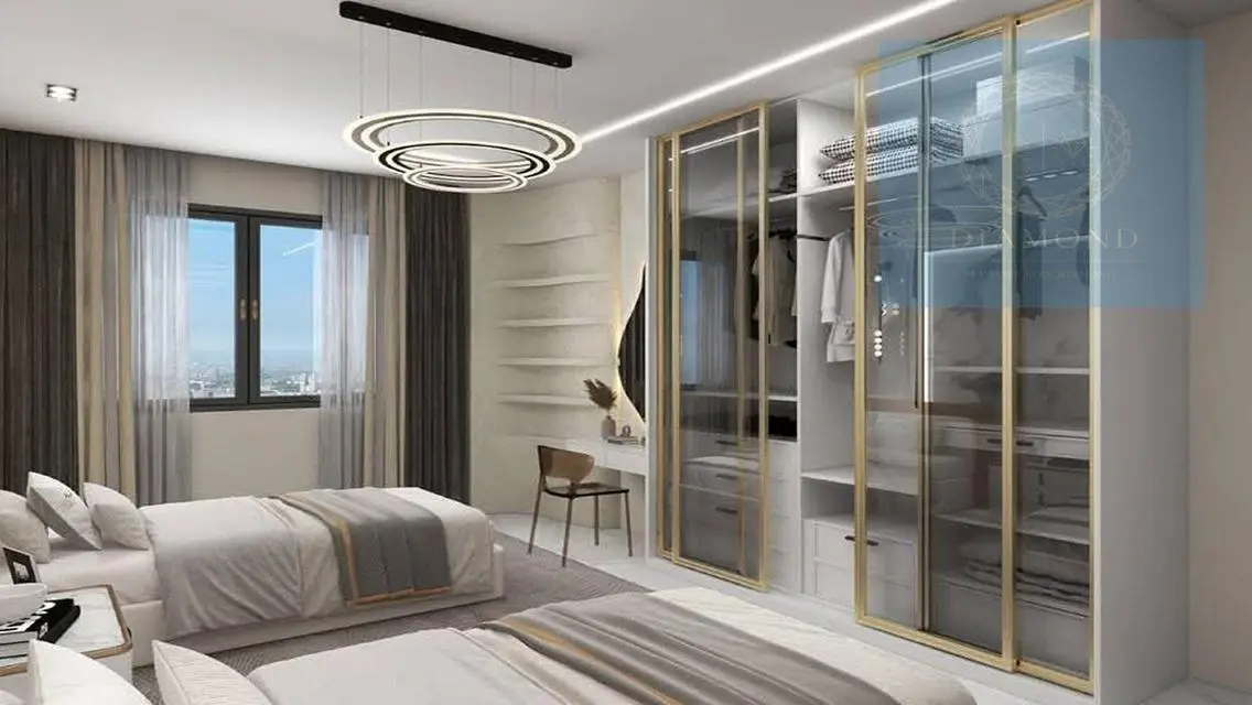 Hotel Design 2bedrooms apartment wide garden view