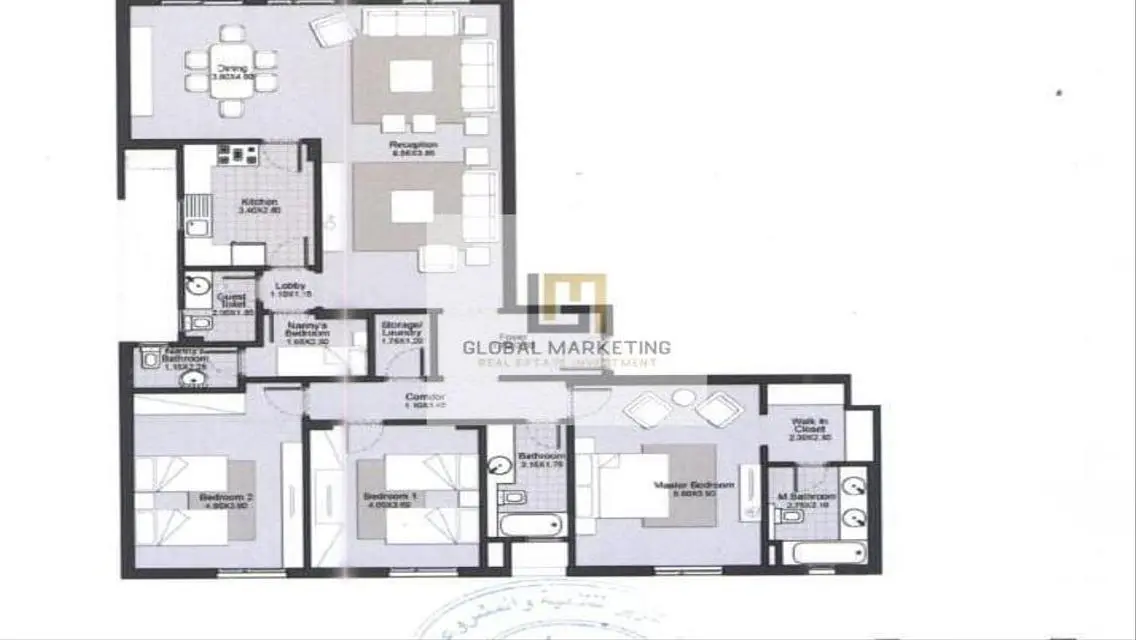 Apartment for rent, semi-furnished, ultra-modern