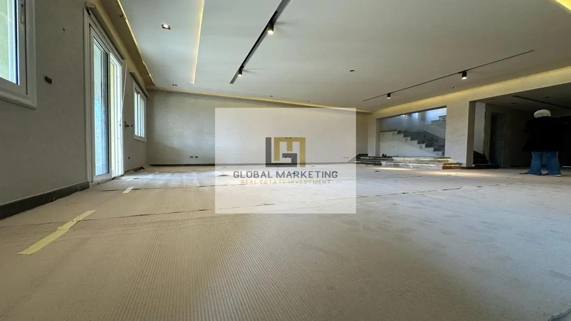 Modern finished villa for rent in Mivida first use