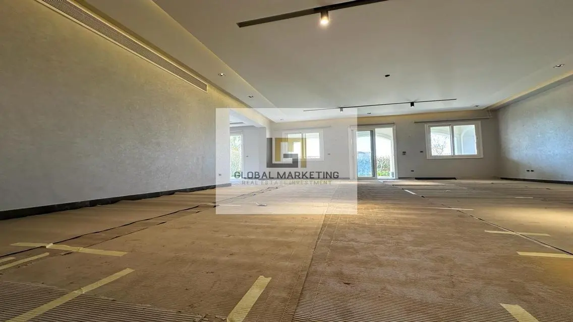 Modern finished villa for rent in Mivida first use