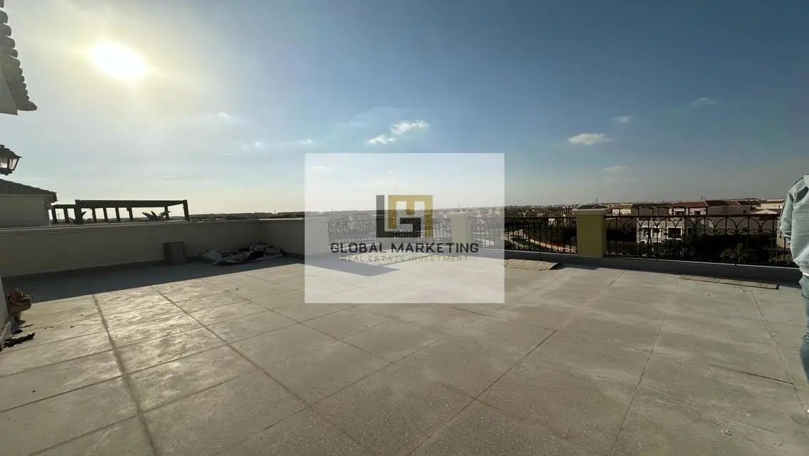 Modern finished villa for rent in Mivida first use