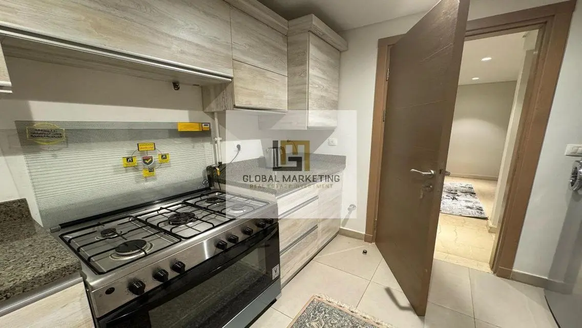 Apartment for rent in mivida view swimming pool .
