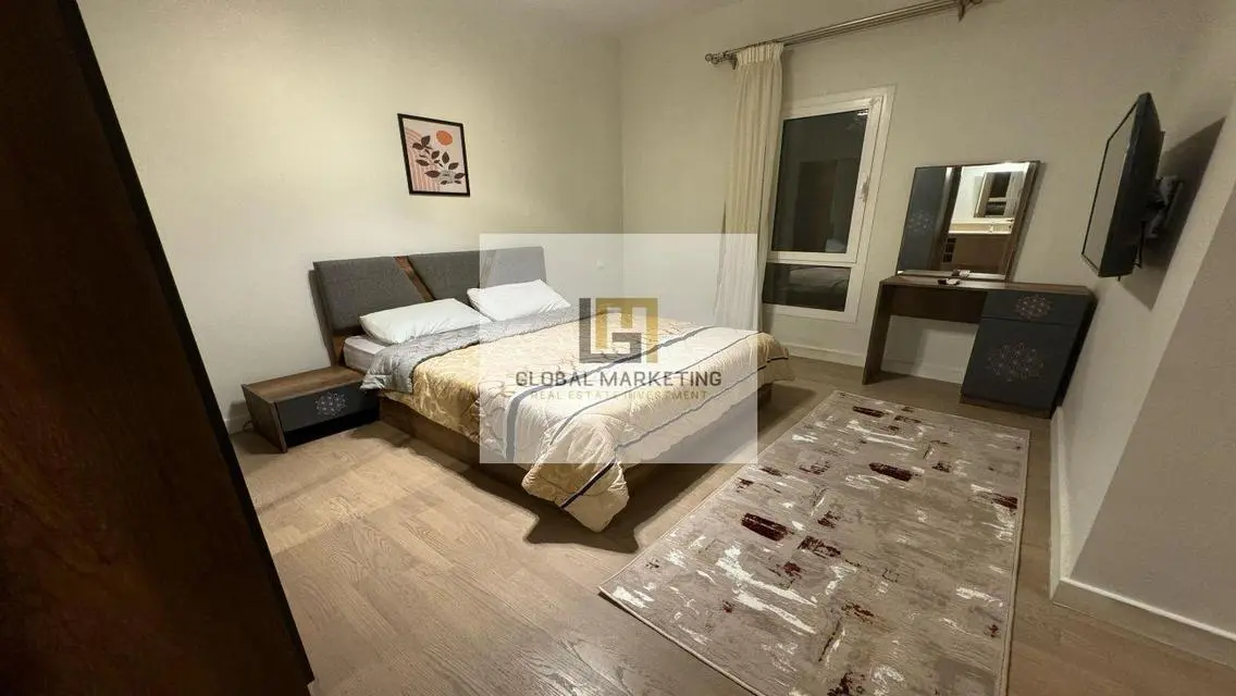 Apartment for rent in mivida view swimming pool .