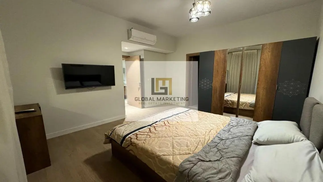 Apartment for rent in mivida view swimming pool .