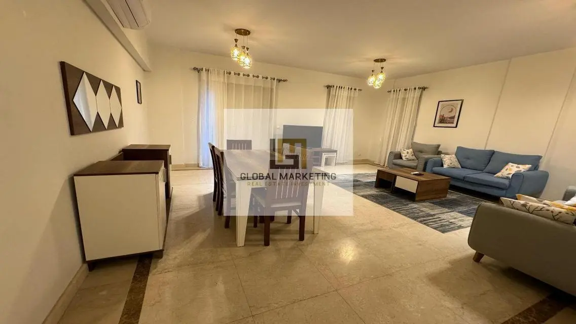 Apartment for rent in mivida view swimming pool .