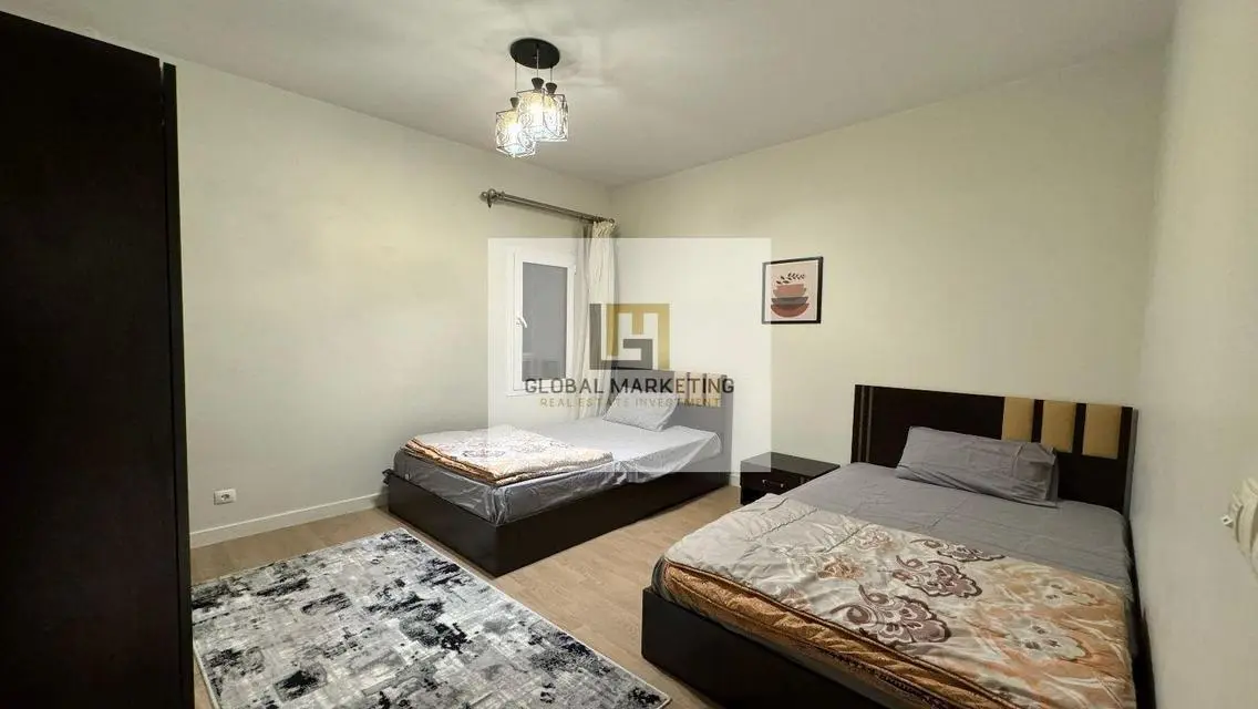 Apartment for rent in mivida view swimming pool .