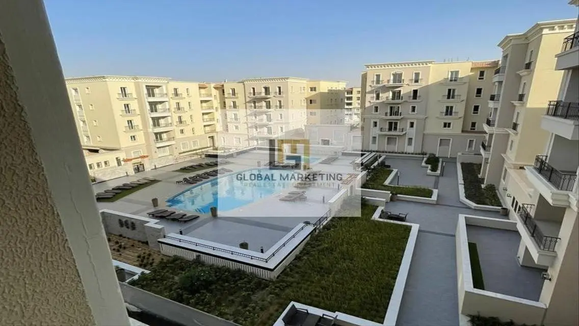 Apartment for rent in mivida view swimming pool .