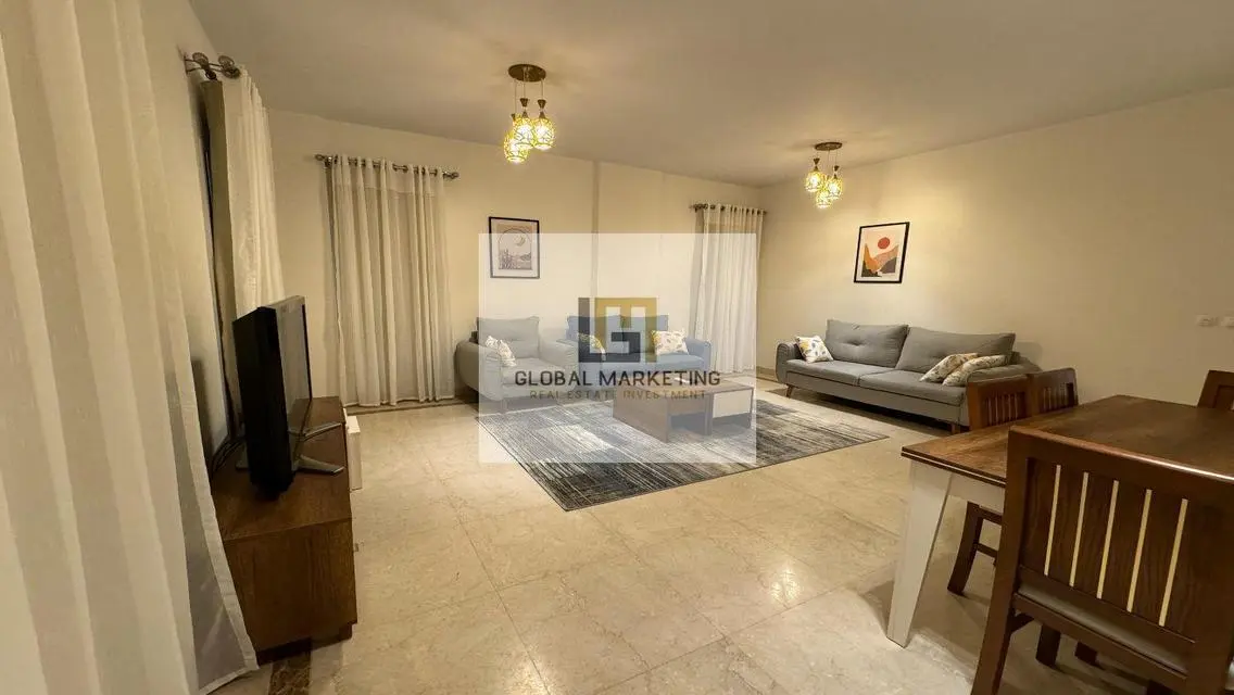 Apartment for rent in mivida view swimming pool .