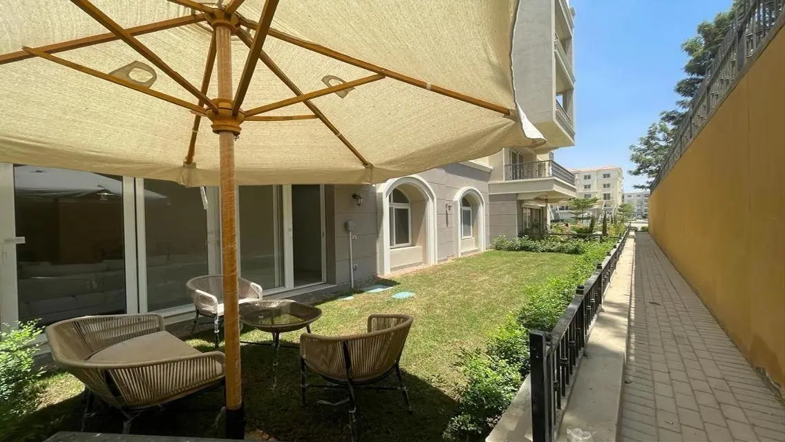 Below market price apartment with garden