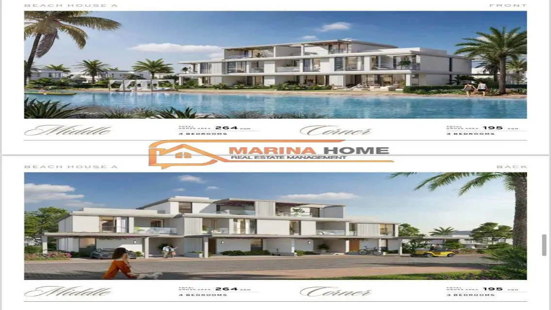 For sale Townhouse Soul Flow Emaar Direct  lagoon