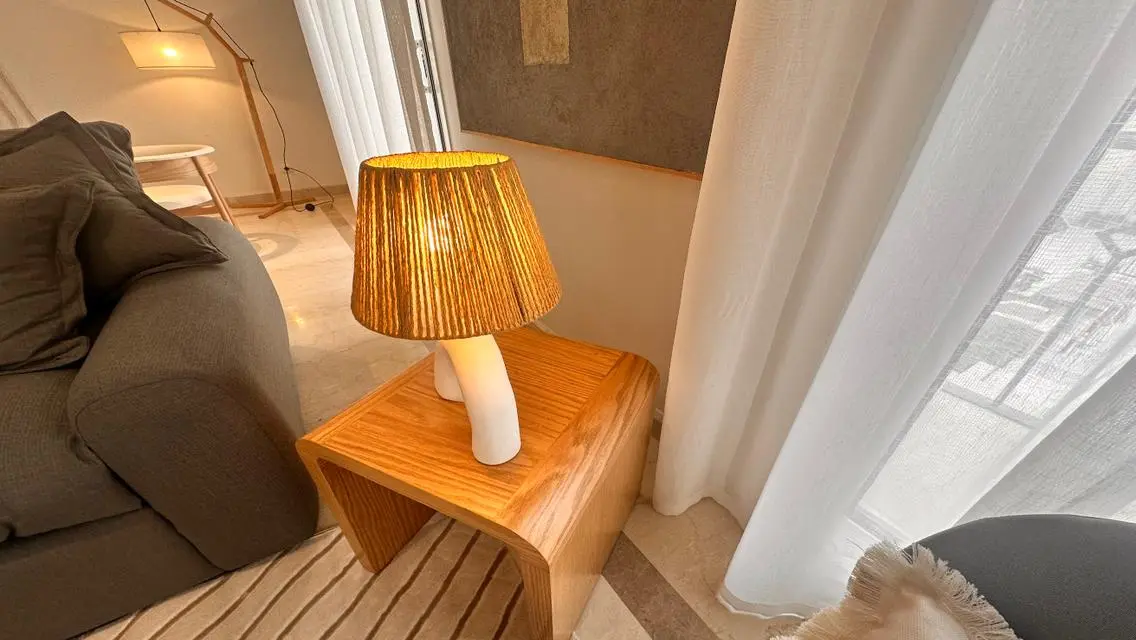 The beat fully furnished flat in Mivida 