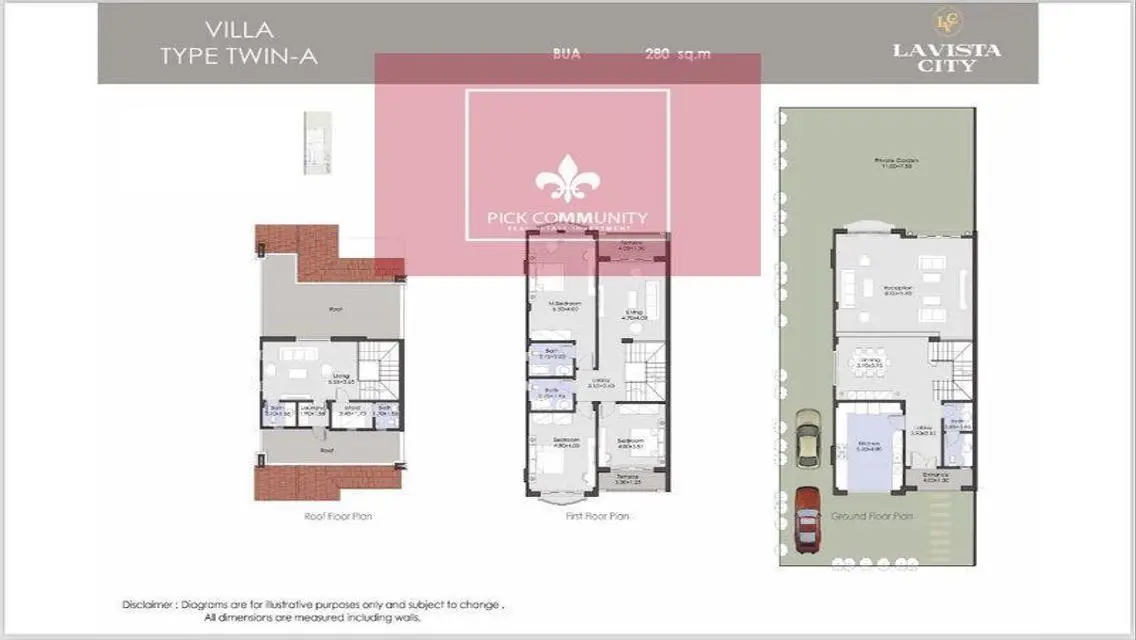 Twin house double view for sale in La vista city