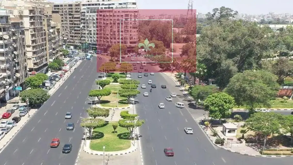 شقه بحري بيع في مصر الجديده بالقرب ميدان من الحجاز