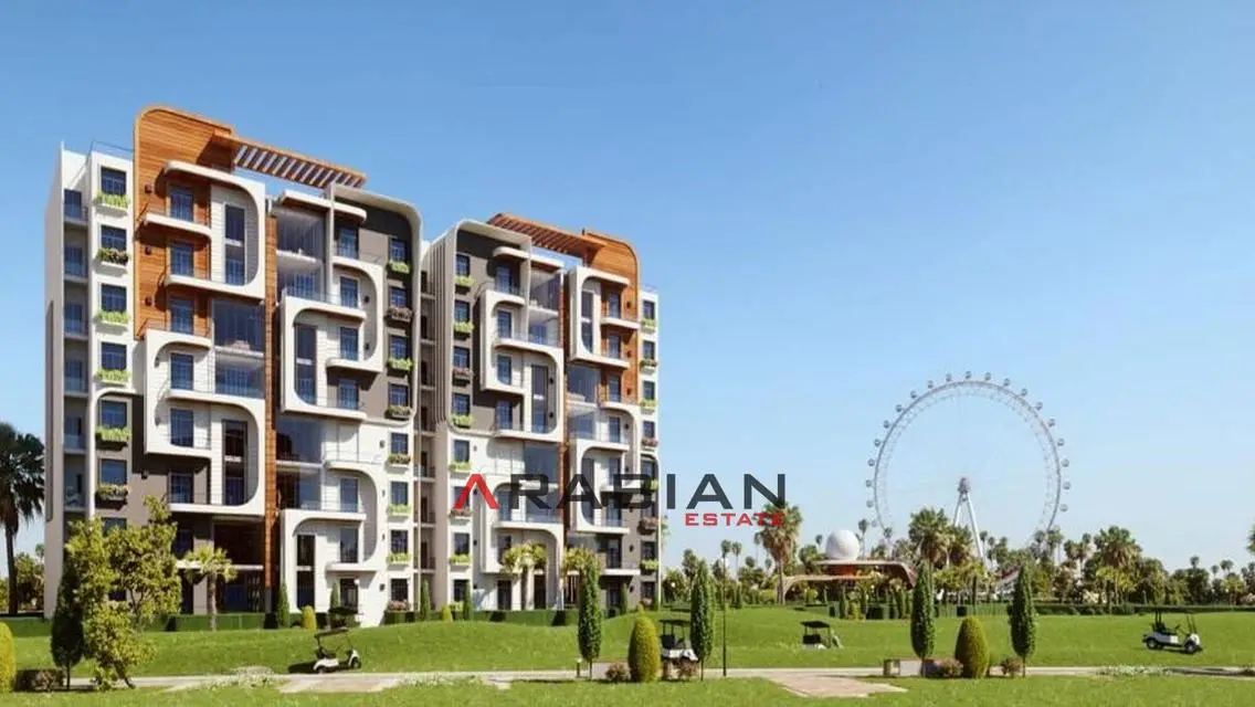 مقدم 10% وقسط 10سنين شقه 3غرف 155م على الجولف