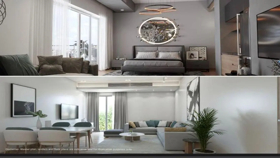 finished apartment with central in zayed near Zed