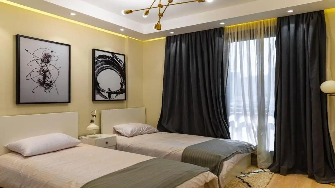 finished apartment with central in zayed near Zed