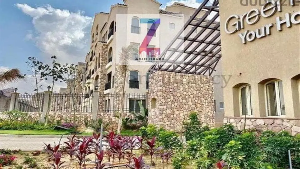شقة 3 غرف دور متكرر نصف تشطيب في جرين سكوير