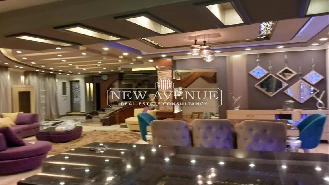 Duplex with garden fully finished with kitchen in new cairo
