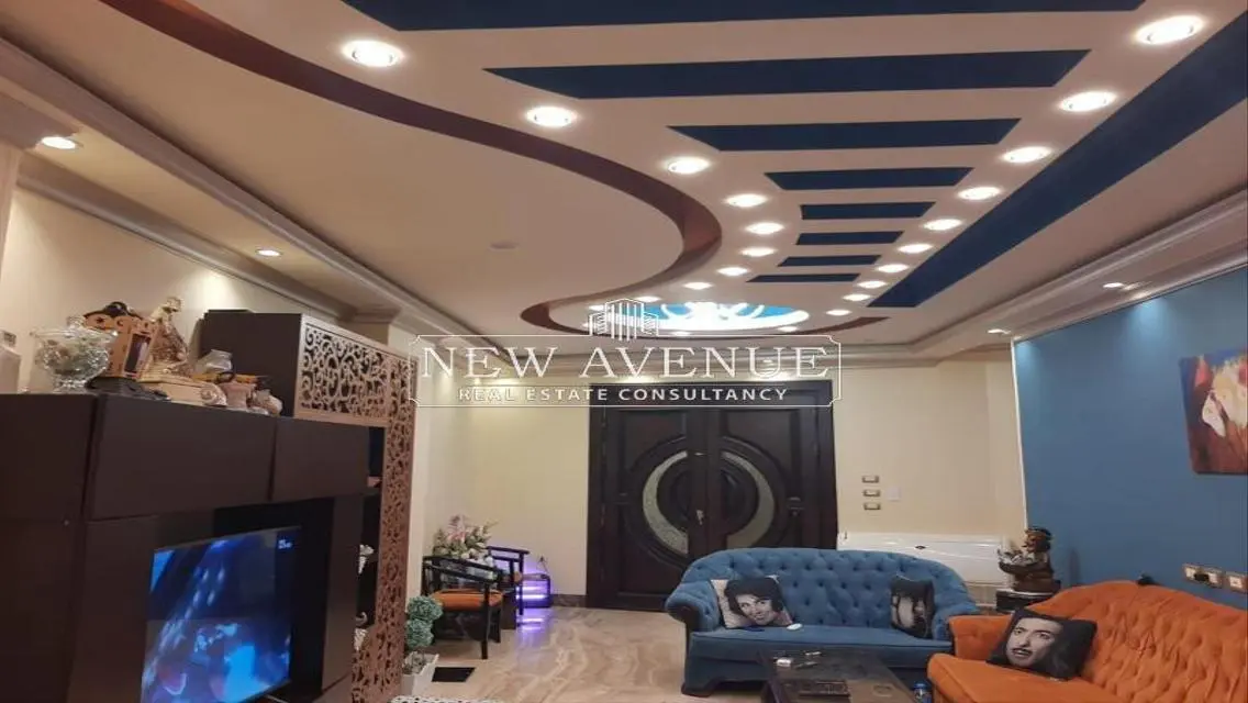 Duplex with garden fully finished with kitchen in new cairo