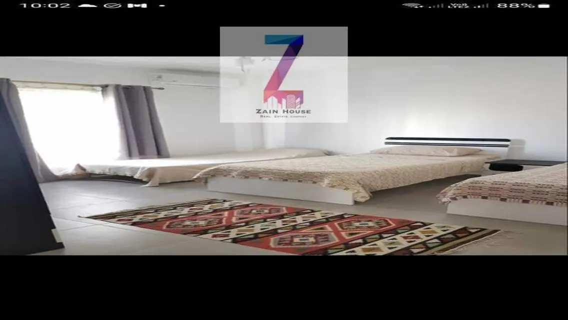 شاليه دور أول فيو حمام سباحه في امواج