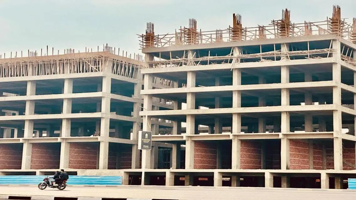 A 126 sqm unfinished apartment for sale featuring