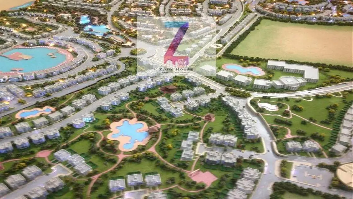 Amwaj Village, North Coast, chalet with roof for s