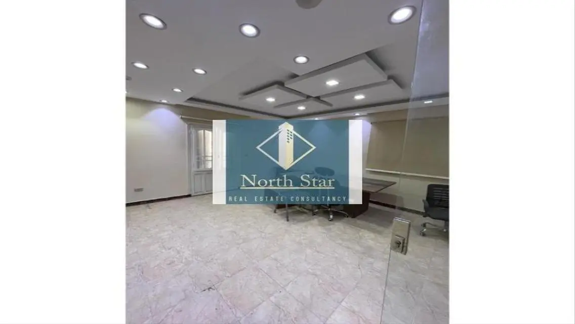 office for rent 220 meters equipped in New maadi