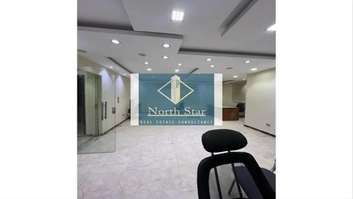 office for rent 220 meters equipped in New maadi