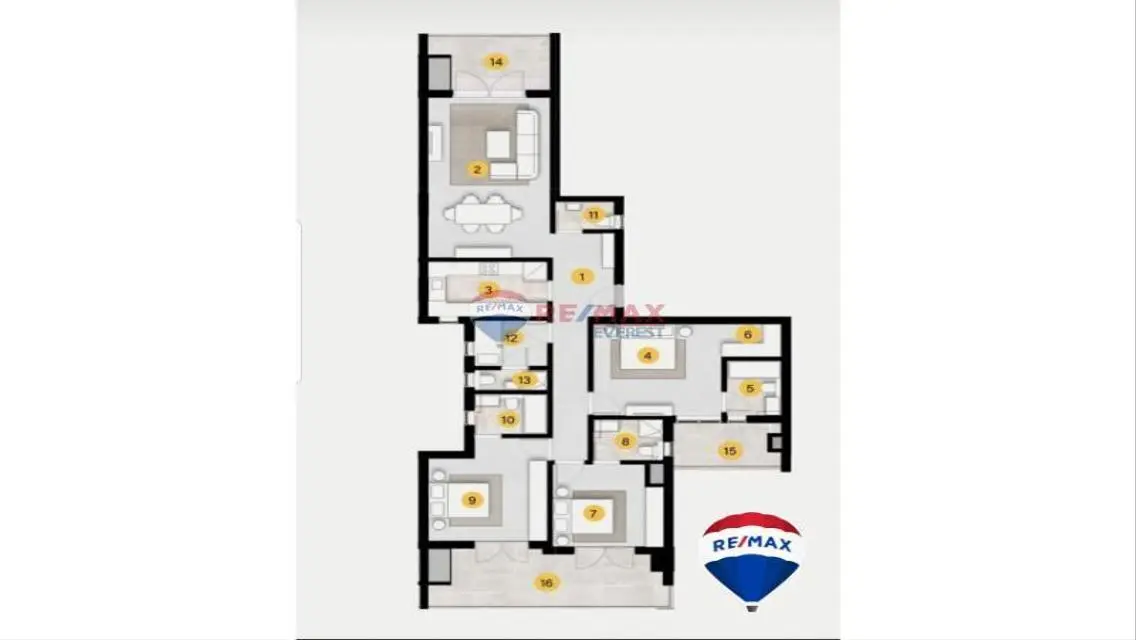 Ultra Super-Lux Apartment in Zed ORA -Sheikh Zayed