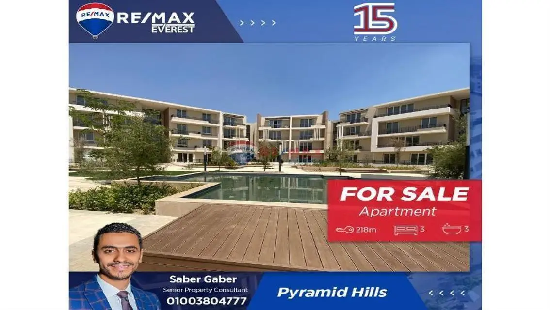 Finished Apartment with ACs in Pyramids Hills
