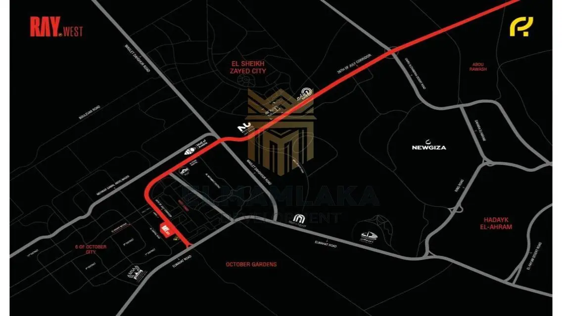 Invest in the Most Prime Location of October at Ra