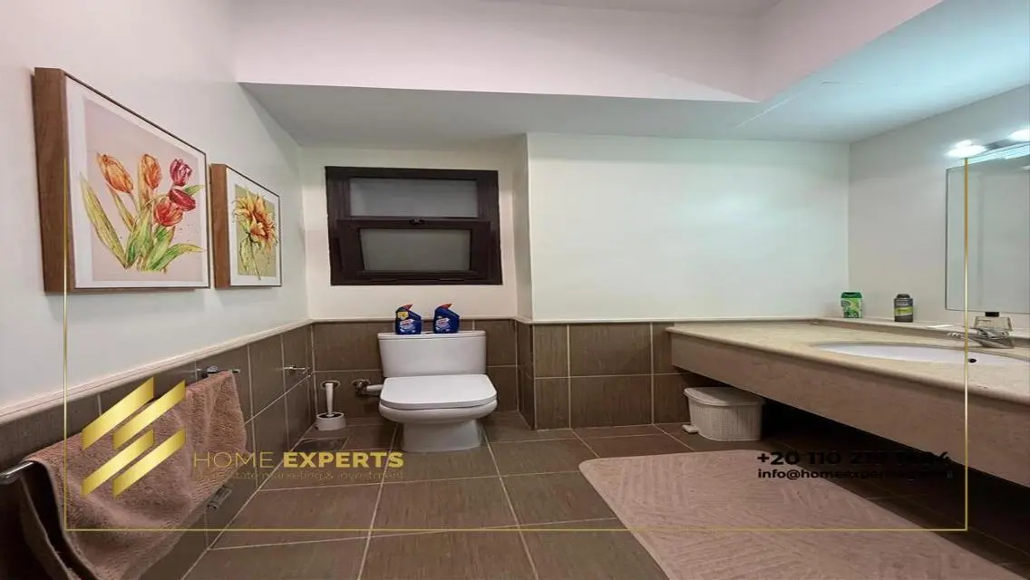Luxurious furnished apartment with garden for rent