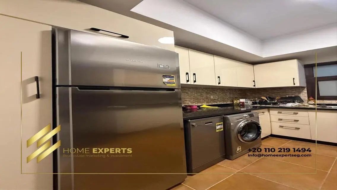 Luxurious furnished apartment with garden for rent