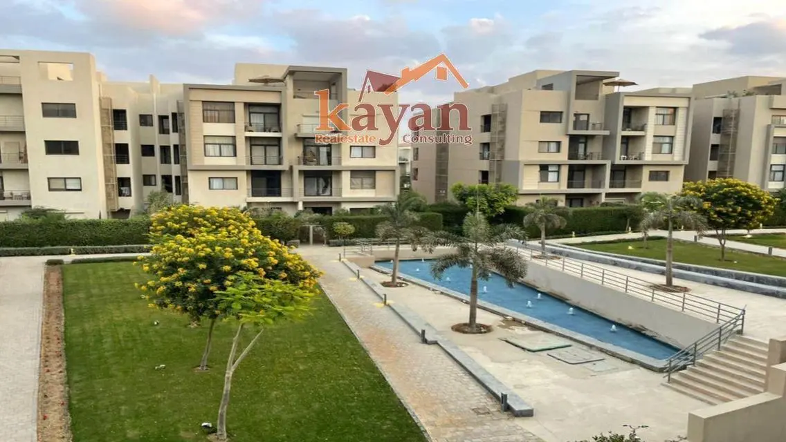 شقة للبيع ارضي بجاردن في كمبوند فيفث سكوير المراسم