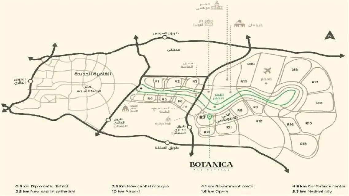 Duplex Ground 400m in New Capital Over 10 Years