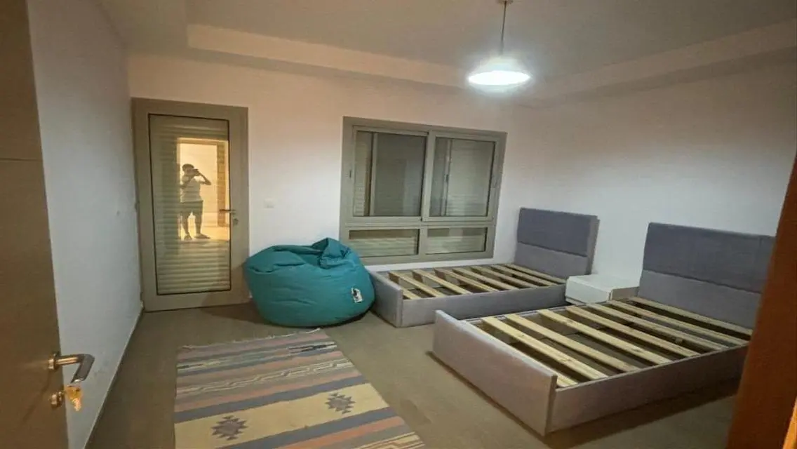 uplex with garden for rent in Uptown Cairo