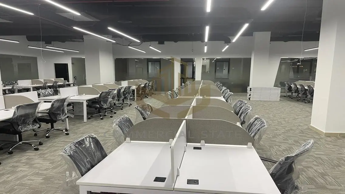 Finished Office for Rent on Moh. Naguib Axis
