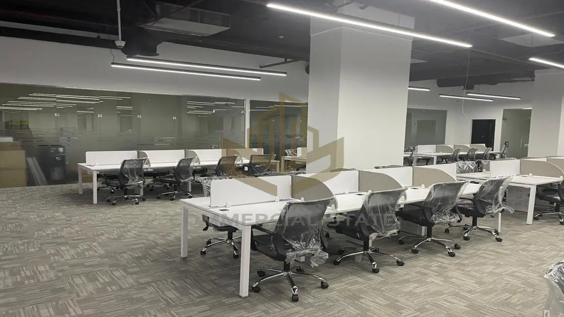 Finished Office for Rent on Moh. Naguib Axis