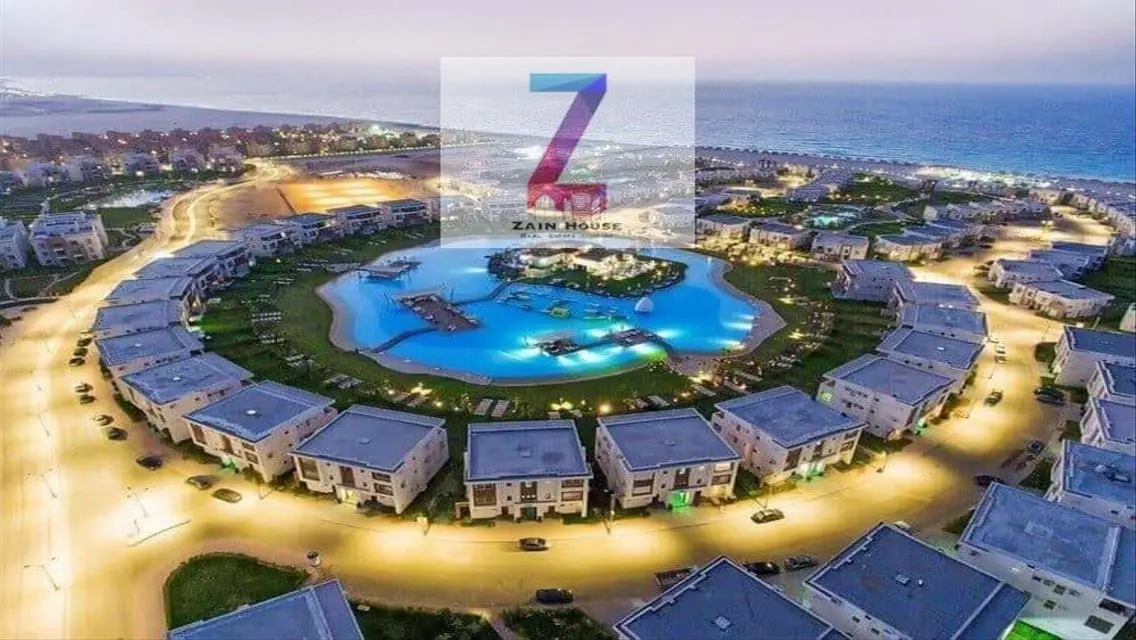 For sale, first floor chalet in Amwaj on the sea