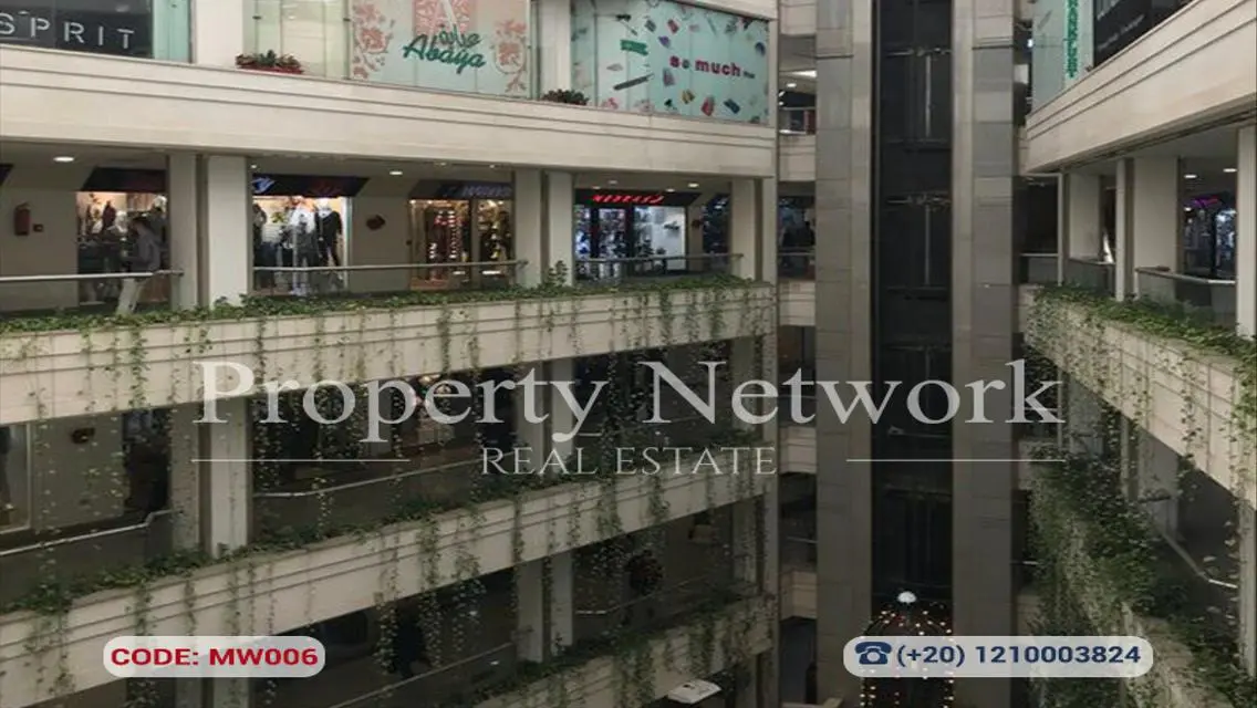Fully Finished Shop for Rent  in Maadi Grand Mall