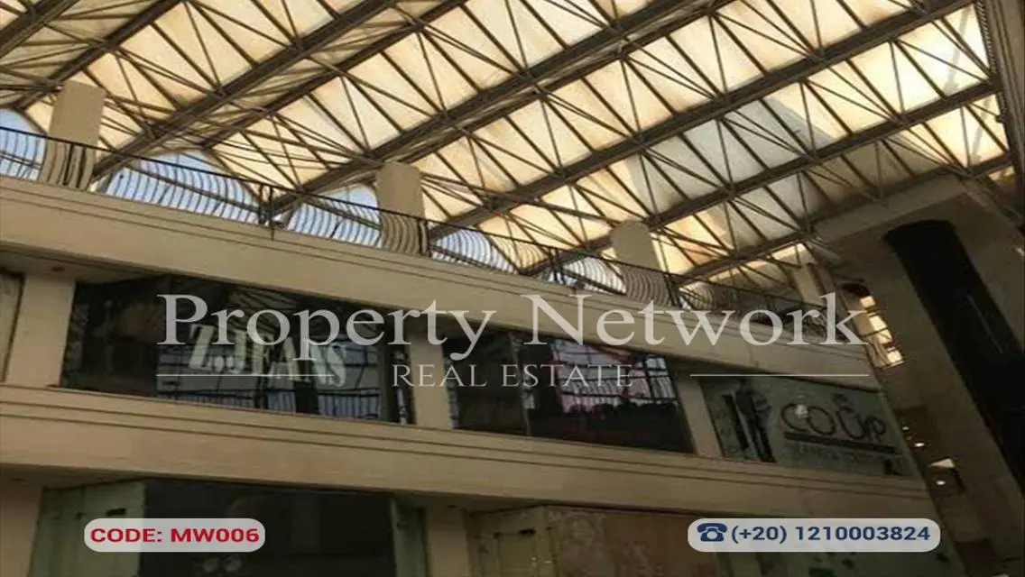Fully Finished Shop for Rent  in Maadi Grand Mall