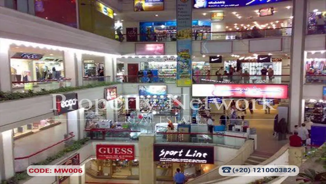 Fully Finished Shop for Rent  in Maadi Grand Mall
