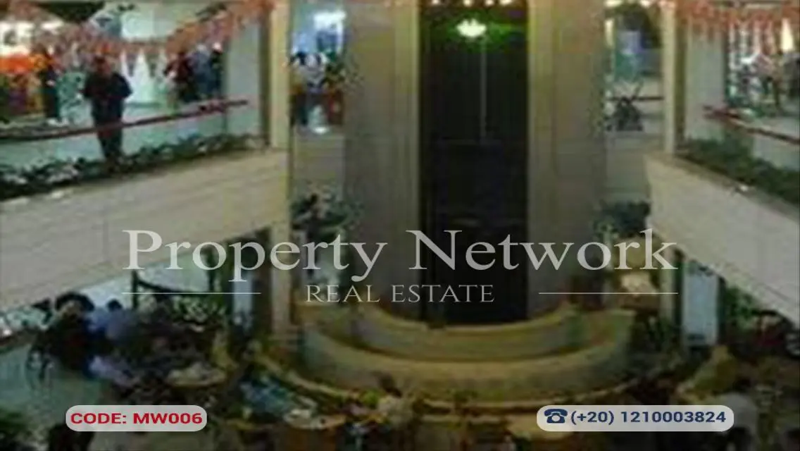 Fully Finished Shop for Rent  in Maadi Grand Mall