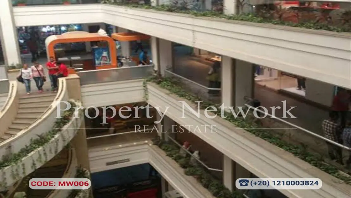 Fully Finished Shop for Rent  in Maadi Grand Mall