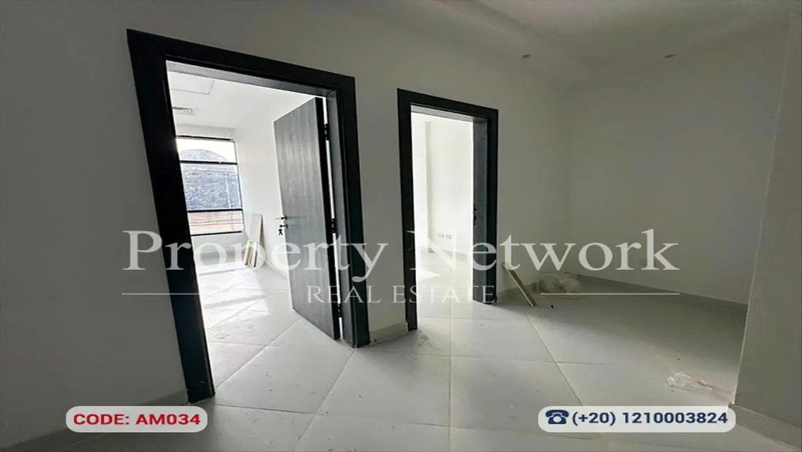 عيادة للإيجار في إيست هيل، القاهرة الجديدة – 56.3م