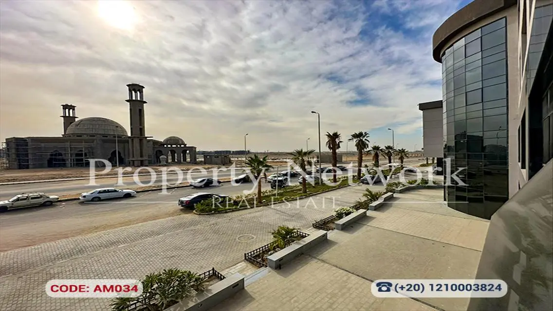 عيادة للإيجار في إيست هيل، القاهرة الجديدة – 56.3م
